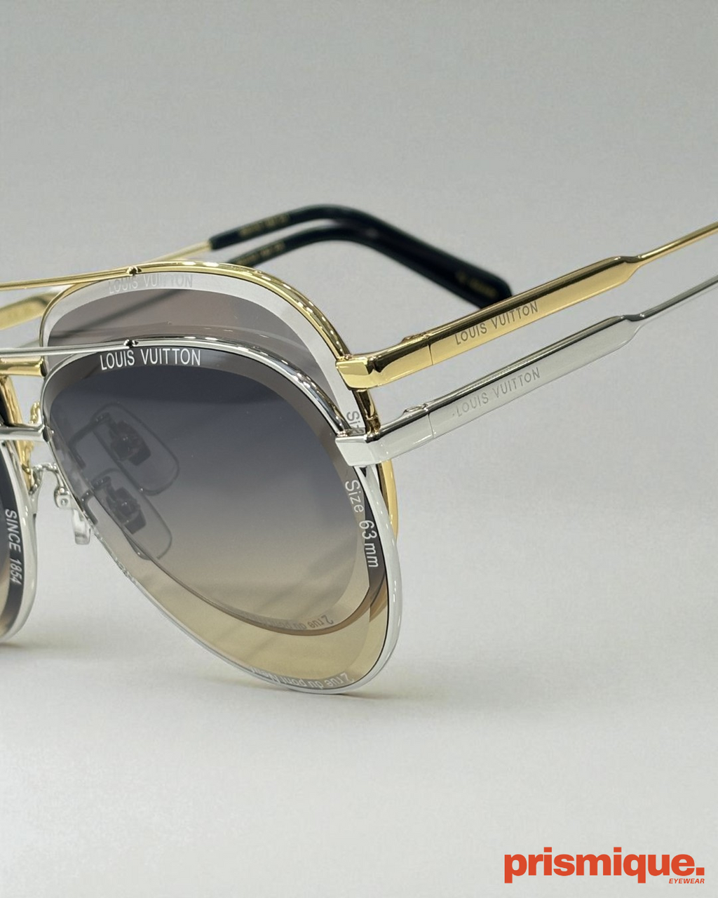 Louis Vuitton Super Vision Metal Pilot Sunglasses | Z2625