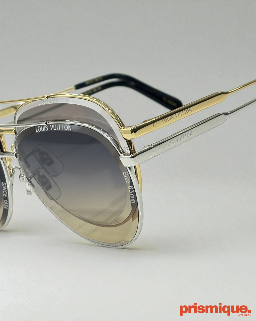 Louis Vuitton Super Vision Metal Pilot Sunglasses | Z2625